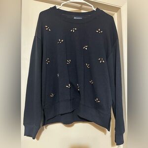 NWT Democracy Embellished Sweatshirt